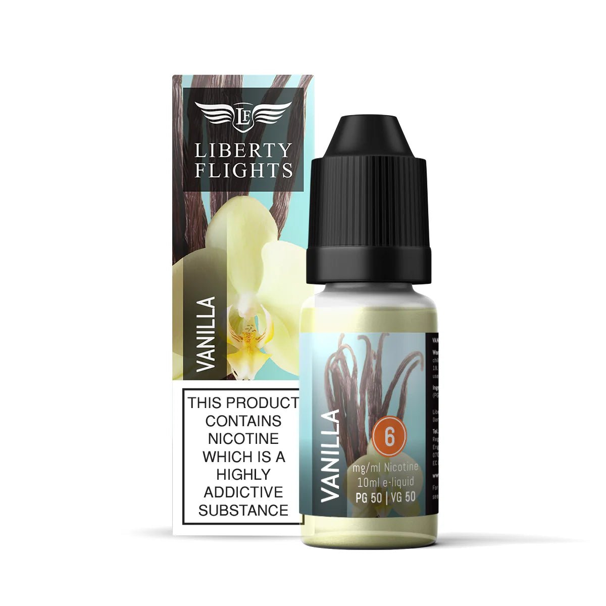 Vanilla Liberty Flights XO E-Liquid - VAPOURS CLUB