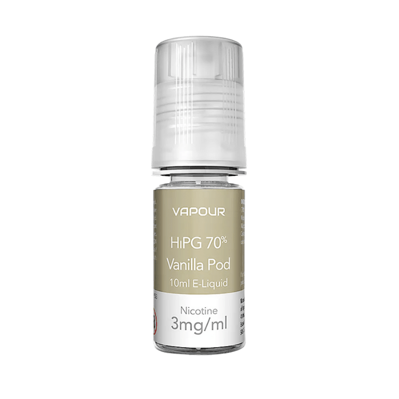 Vanilla Pod Vapour High PG E Liquid - VAPOURS CLUB