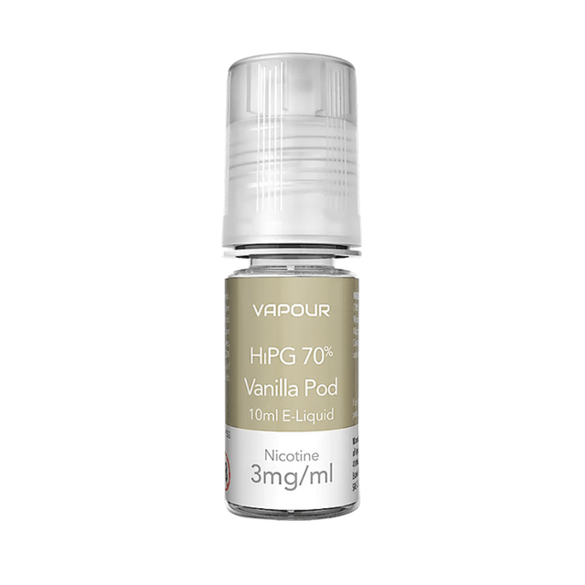 Vanilla Pod Vapour High PG E Liquid - VAPOURS CLUB