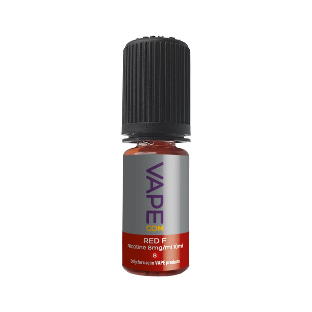 VAPEcom Red F E-Liquid | 10ml Freebase | Original VIP Flavour - VAPOURS CLUB