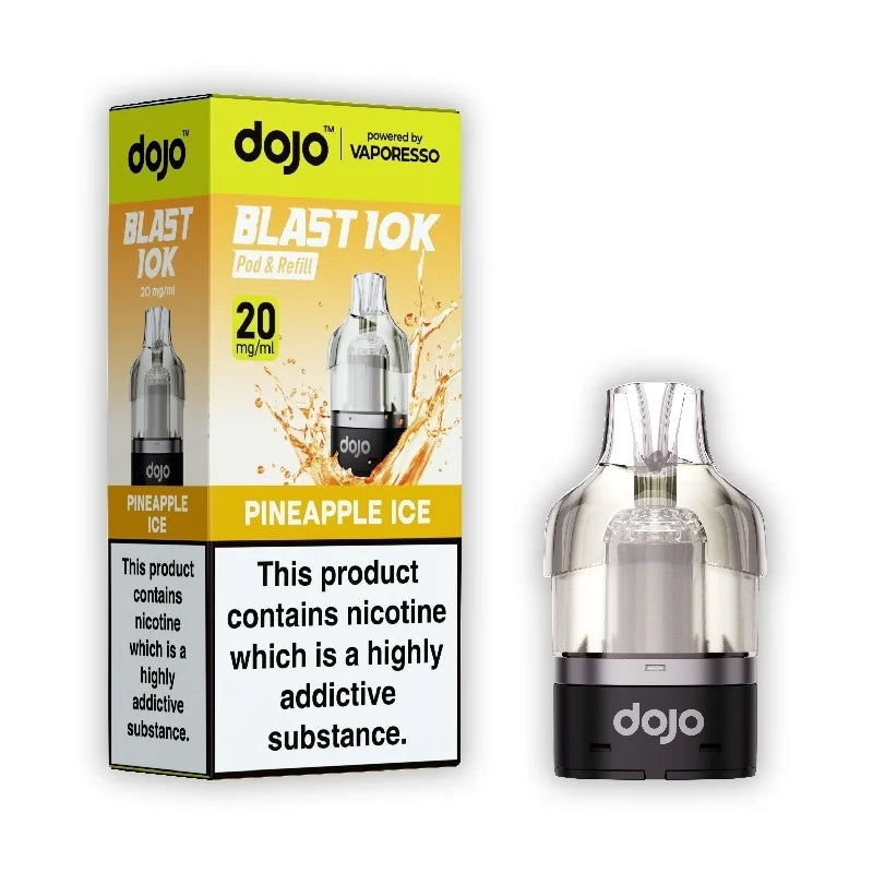 Pineapple Ice DOJO Blast 10K Pod By Vaporesso