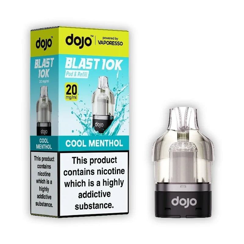 Cool Menthol DOJO Blast 10K Pod By Vaporesso