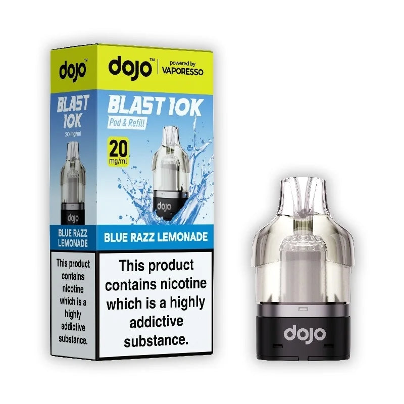 Blue Razz Lemonade DOJO Blast 10K Pod By Vaporesso