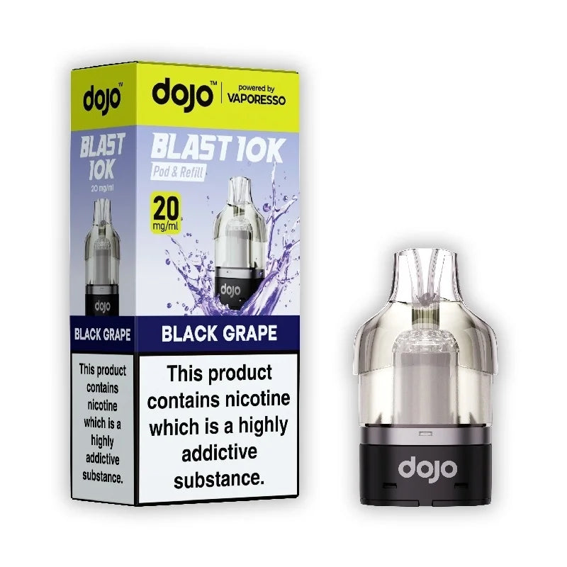 Black Grape DOJO Blast 10K Pod By Vaporesso