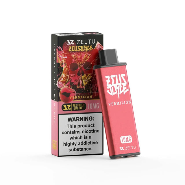 Vermilion Prefilled Zeltu X3 Pod - VAPOURS CLUB