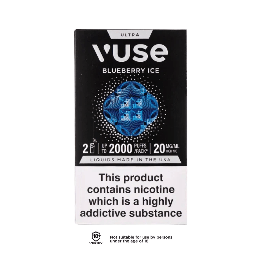 Vuse Blueberry Ice Ultra Pods - VAPOURS CLUB