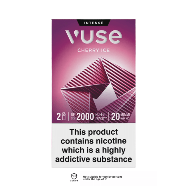 Vuse Cherry Ice ePods - VAPOURS CLUB