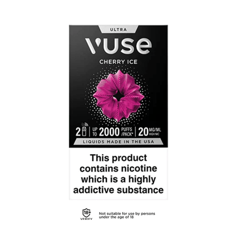 Vuse Cherry Ice Ultra Pods - VAPOURS CLUB