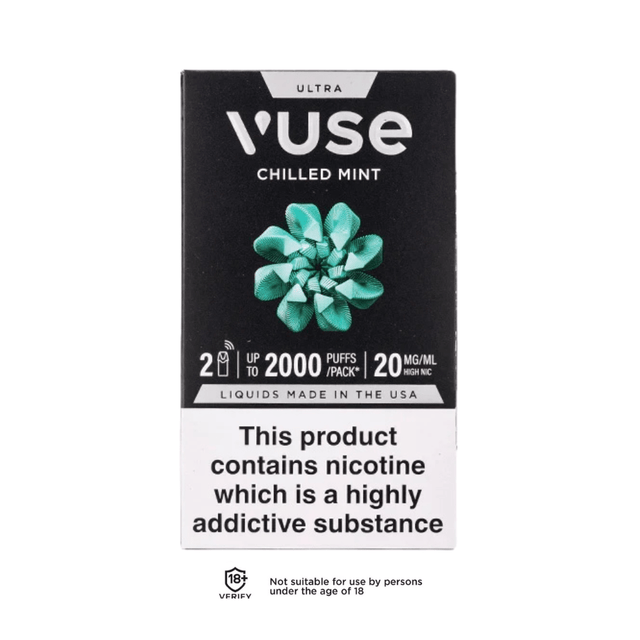 Vuse Chilled Mint Ultra Pods - VAPOURS CLUB