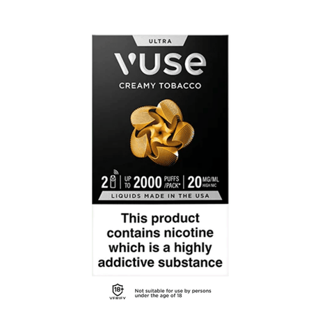 Vuse Creamy Tobacco Ultra Pods - VAPOURS CLUB