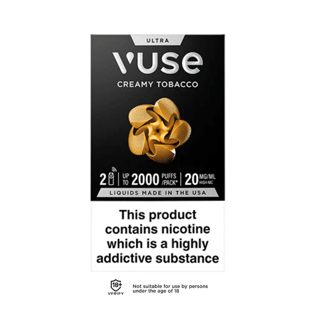 Vuse Creamy Tobacco Ultra Pods - VAPOURS CLUB