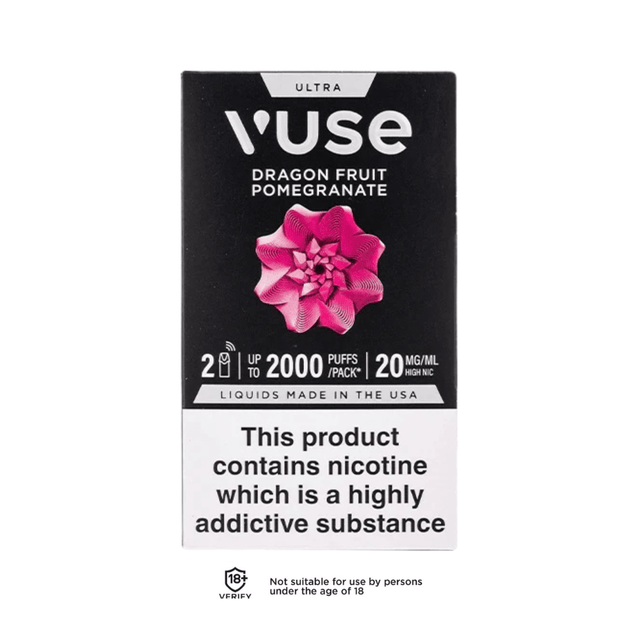 Vuse Dragon Fruit Pomegranate Ultra Pods - VAPOURS CLUB