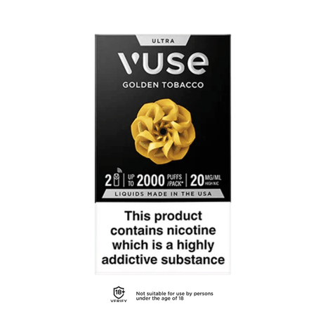 Vuse Golden Tobacco Ultra Pods - VAPOURS CLUB