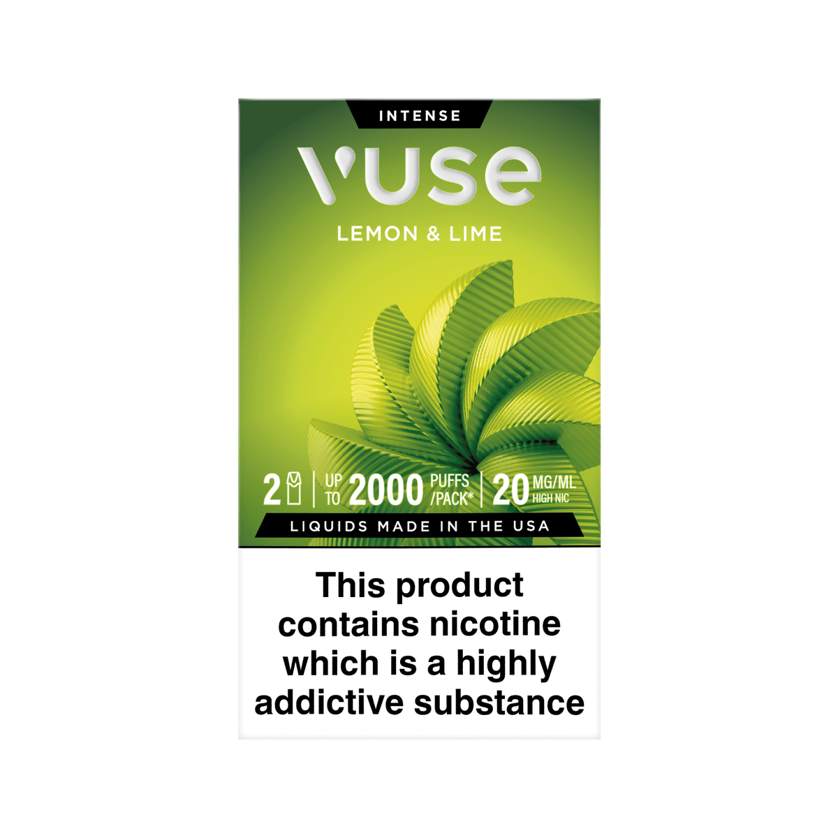Vuse Lemon & Lime ePods - VAPOURS CLUB