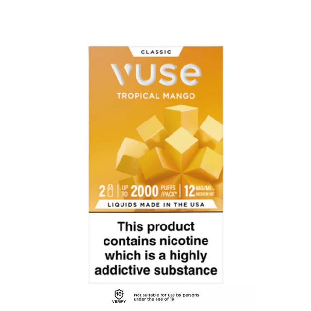Vuse Tropical Mango ePods - VAPOURS CLUB