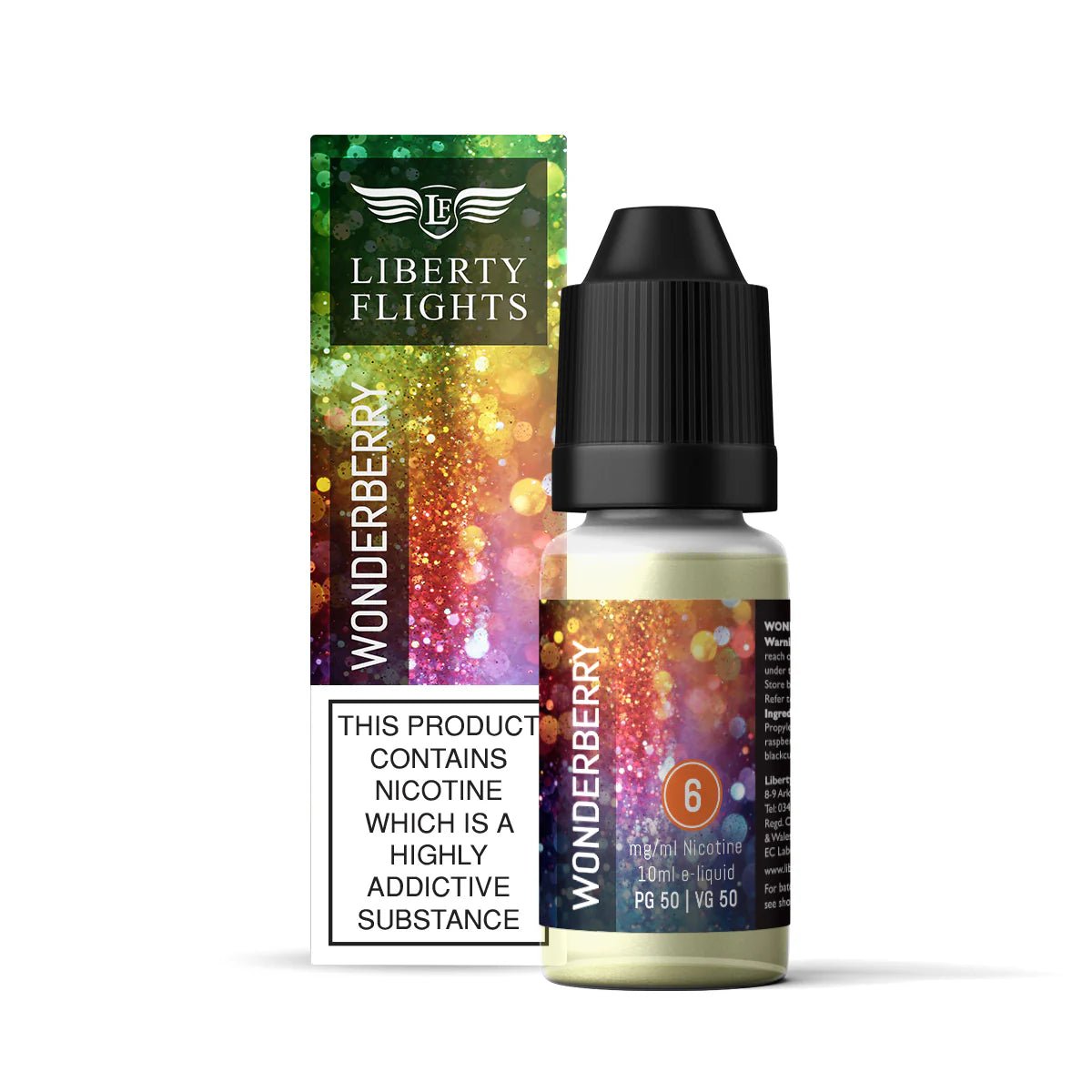 Wonderberry Liberty Flights XO E-Liquid - VAPOURS CLUB