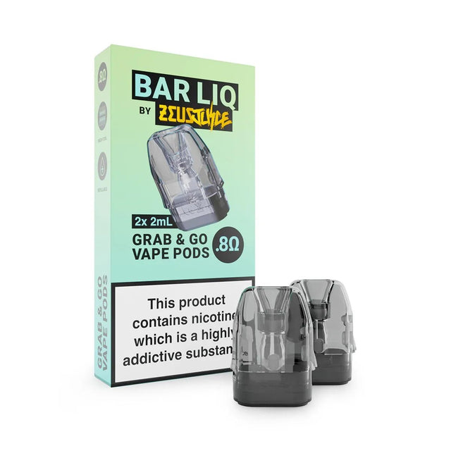 Zeus Juice Grab and Go Pod Replacements - VAPOURS CLUB