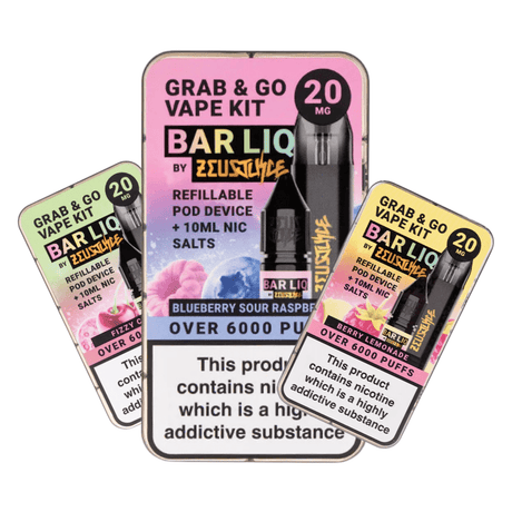 Zeus Juice Grab & Go Pod Kit 20mg - VAPOURS CLUB